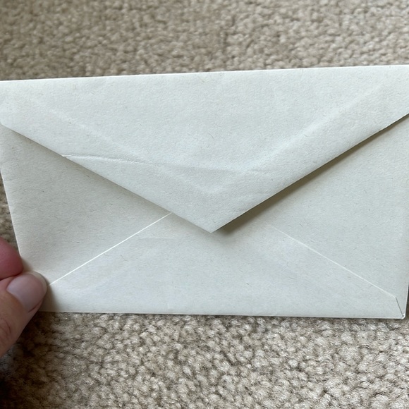 Vintage Carlton Cards Stationery Blank Greeting Card & Envelope - Picture 10 of 10